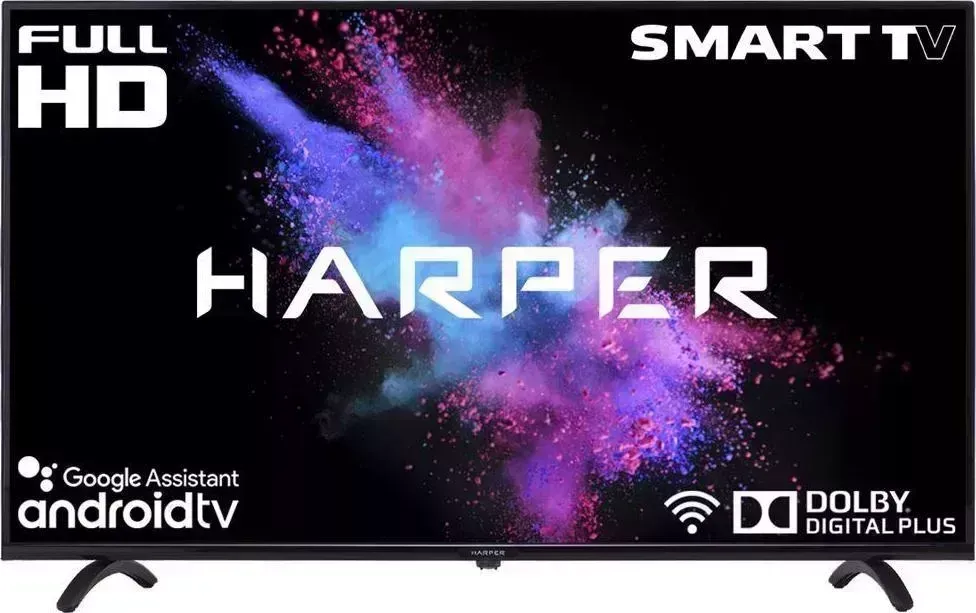 Телевизор HARPER 40F721TS FHD Official Android БЕЗРАМОЧНЫЙ