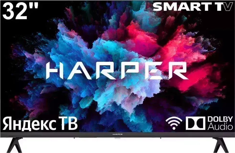 Телевизор HARPER 32R751TS SMART-Яндекс БЕЗРАМОЧНЫЙ