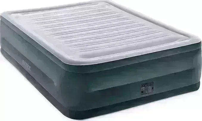 Матрас надувной INTEX 152x203x56 см со встроенным электронасосом .(в коробке) Арт. 64418NP