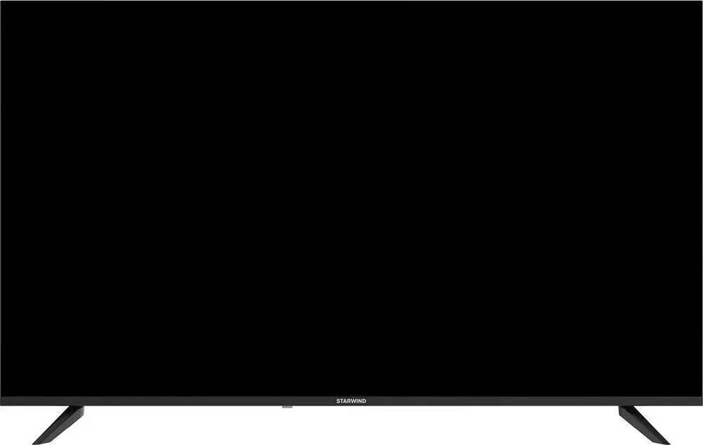 Телевизор STARWIND SW-LED55UG403 ОС SMART Яндекс.ТВ Ultra HD черный Frameless LED- UHD Яндекс Безрамочный
