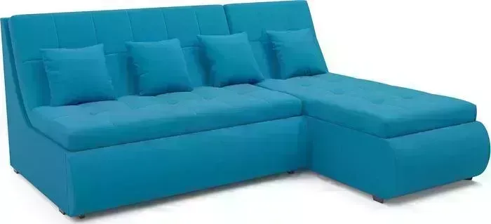 Диван угловой Mebel Ars Дубай (синий)