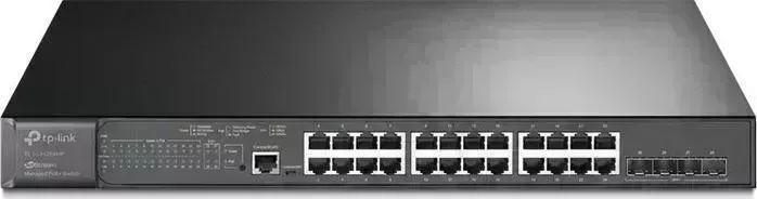 Коммутатор TP-Link TL-SG3428XMP 24G 4SFP+ 24PoE+ 384W управляемый