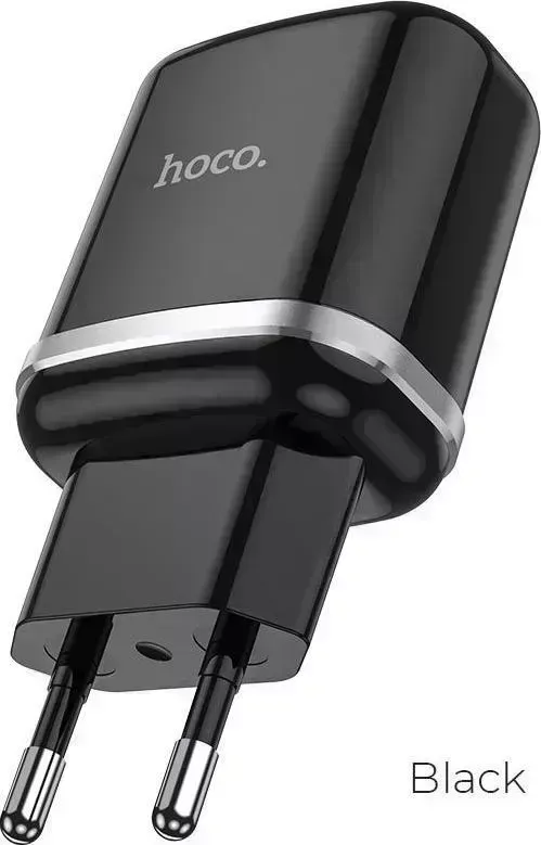 Сетевой адаптер HOCO (6931474729347) N3 1USB 3.0A QC3.0 черный