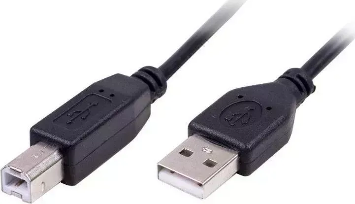 Кабель RITMIX RCC-060 USB2.0, AM-BM, 1.8m, медный, никелированный кабель