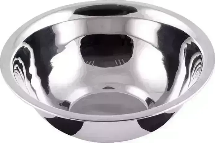 Миска MALLONY Bowl-Roll-19, объем 1200 мл, из нерж стали, зеркальная полировка, диа 19,5 см (103827)