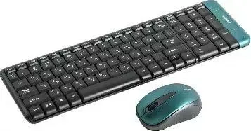 Клавиатура SMARTBUY (SBC-222358AG-K) черный/зеленый + мышь