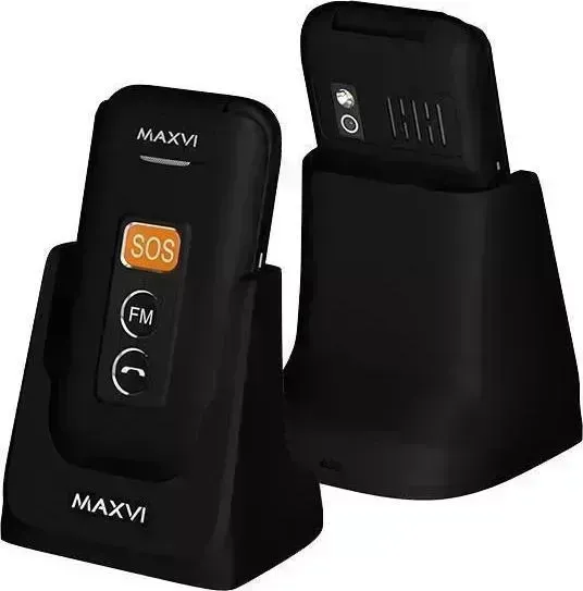 Телефон MAXVI E5 BLACK телефон E5