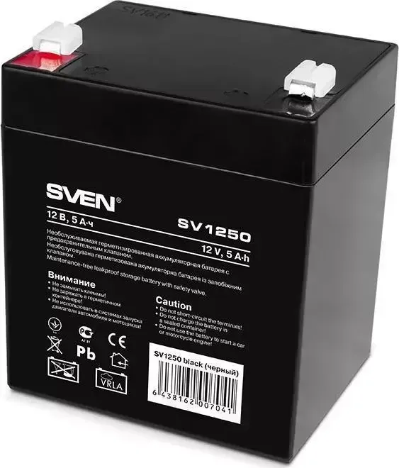ИБП SVEN SV 1250 (12V 5AH)