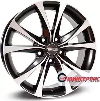 Диск автомобильный Tech Line 734 R17 / 6.5J PCD 5x114.3 ET 50.00 ЦО 67.10