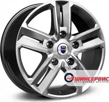 Диск автомобильный КиК Backfire R18 / 8.0J PCD 5x114.3 ET 45.00 ЦО 66.10