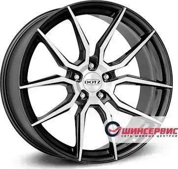 Диск автомобильный Dotz Misano dark R19 / 8.5J PCD 5x112 ET 35.00 ЦО 70.10