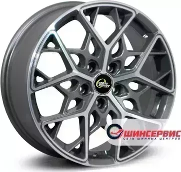Диск автомобильный Cross Street CR-20 R16 / 6.5J PCD 5x112 ET 46.00 ЦО 57.10