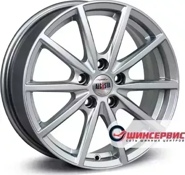 Диск автомобильный Alcasta M63 R15 / 6.0J PCD 4x100 ET 46.00 ЦО 60.10
