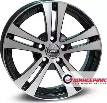 Диск автомобильный NEO 640 R16 / 6.5J PCD 5x114.3 ET 50.00 ЦО 66.10