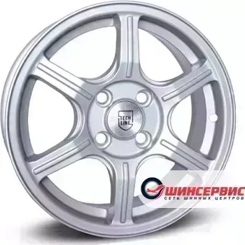 Диск автомобильный Tech Line 433 R14 / 5.5J PCD 4x100 ET 38.00 ЦО 67.10