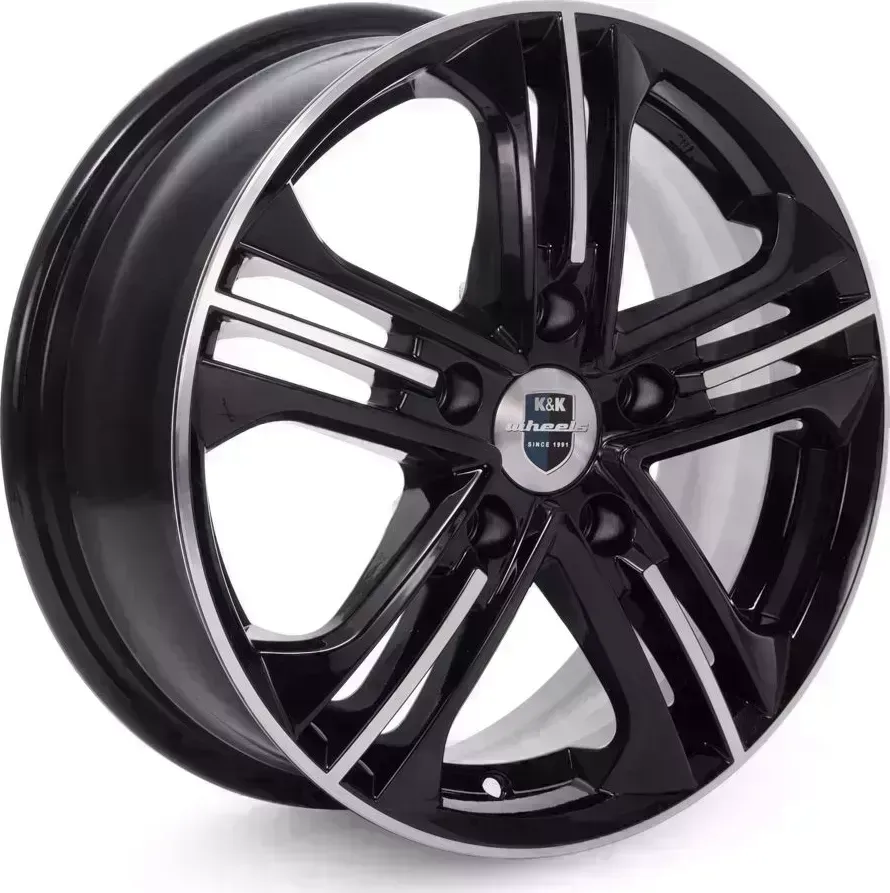 Диск автомобильный КиК Trinity (КС615)6,0\R15 5*112 ET45d66,6Алмаз черный[] Диски 6,0//R15