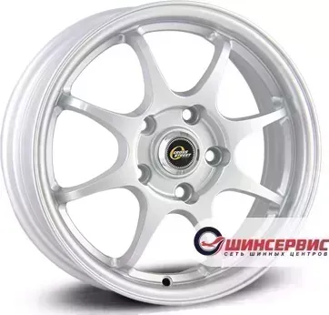 Диск автомобильный Cross Street CR-06 R15 / 6.0J PCD 4x100 ET 40.00 ЦО 60.10