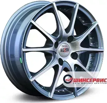 Диск автомобильный Alcasta M08 R15 / 6.0J PCD 5x100 ET 38.00 ЦО 57.10