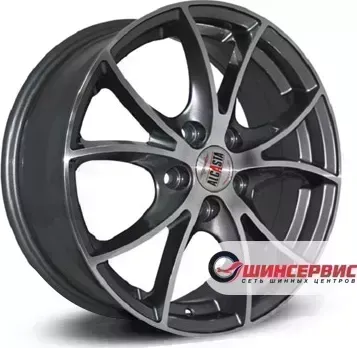 Диск автомобильный Alcasta M07 R16 / 6.5J PCD 4x100 ET 50.00 ЦО 60.10