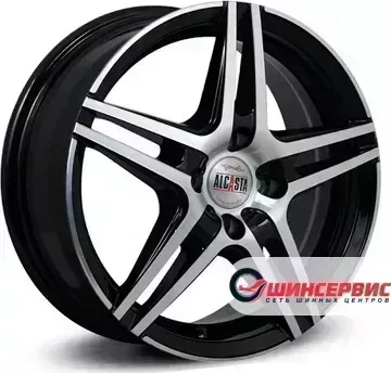 Диск автомобильный Alcasta M54 R15 / 6.0J PCD 4x100 ET 40.00 ЦО 60.10