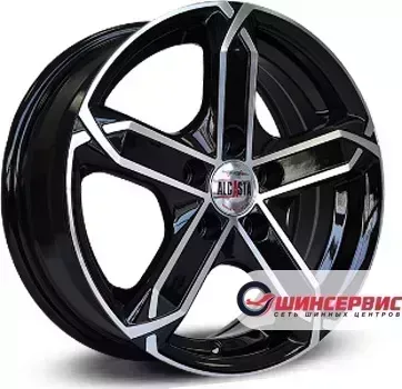 Диск автомобильный Alcasta M19 R15 / 6.0J PCD 4x100 ET 46.00 ЦО 54.10
