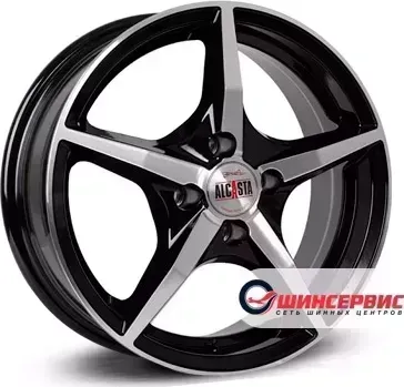 Диск автомобильный Alcasta M56 R15 / 6.0J PCD 5x100 ET 38.00 ЦО 57.10