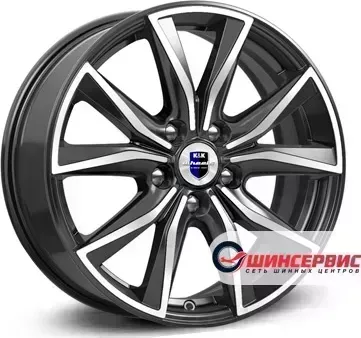 Диск автомобильный КиК ZV RAV-4 KC867 ZV R17 / 7.0J PCD 5x114.30 ET 39.00 ЦО 60.10