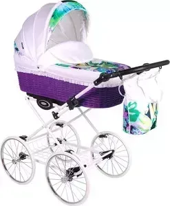 Коляска 2 в 1 LONEX 2 в 1 Classic Retro Garden (G-01)