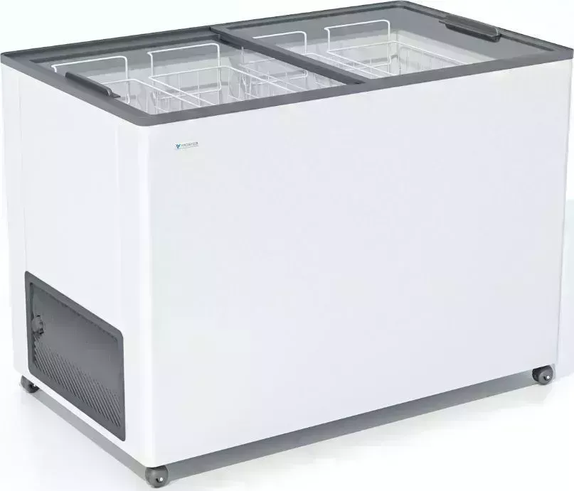 Ларь морозильный FROSTOR F 350 С (ларь, прямое стекло) ь F С
