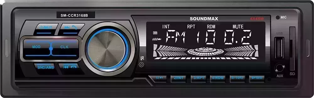 Автомагнитола SOUNDMAX SM-CCR3168B