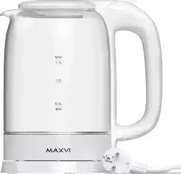 Чайник электрический MAXVI KE1741G white чайник