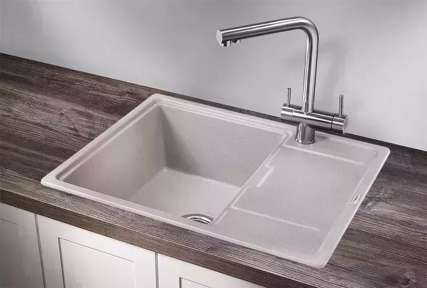 Мойка кухонная GRANULA GR-6503 БАЗАЛЬТ кварц