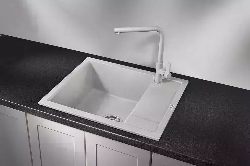 Мойка кухонная GRANULA GR-6002 БАЗАЛЬТ кварц