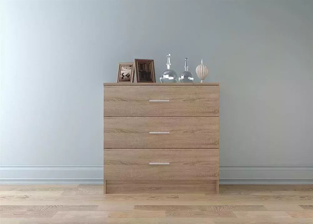 Комод НК мебель ЛОФТ 800 Дуб Сонома 72230017 (1 кор.)