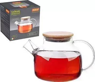 Чайник заварочный MALLONY Foresta di bamb?, объем 1 л (910122) di 1 л