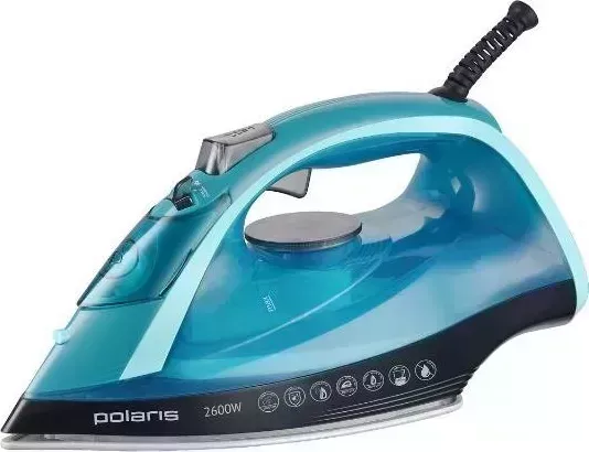 Утюг POLARIS PIR-2668AK черный/бирюзовый утюг