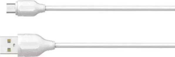 Кабель LDNIO (LD_B450) LS372/ USB Micro/ 2m/ 2.1A/ медь: 86 жил/ белый