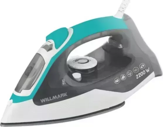 Утюг WILLMARK SI-2280CS серо-зеленый
