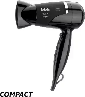 Фен BBK BHD1602I черный фен