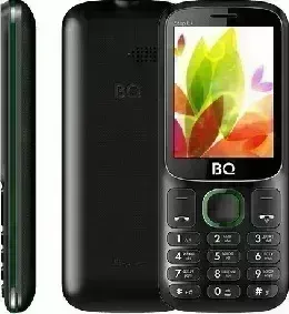 Мобильный телефон BQ 2440 Step L+ Black+Green