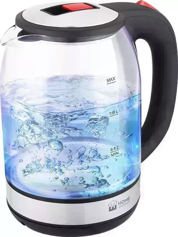 Чайник электрический HOME ELEMENT HE-KT2302 красный рубин