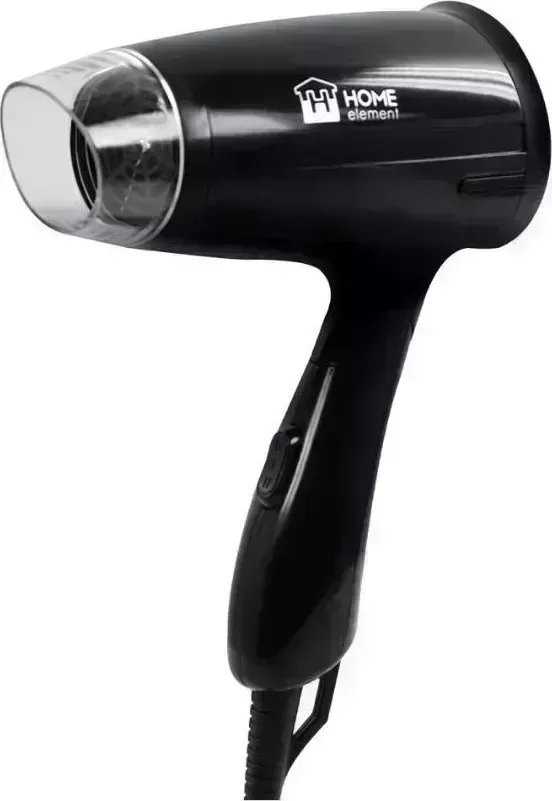 Фен HOME ELEMENT HE-HD319 черный жемчуг фен
