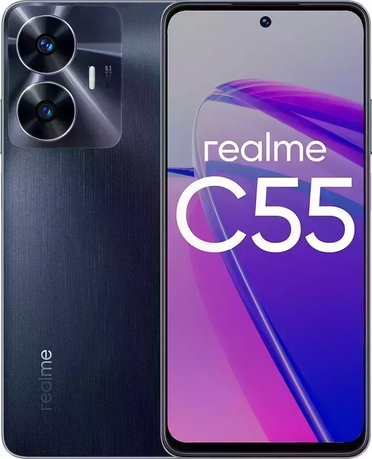 Смартфон REALME C55 6/128GB BLACK