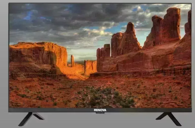 Телевизор RENOVA TLE-32SBM SMART TV Безрамочный