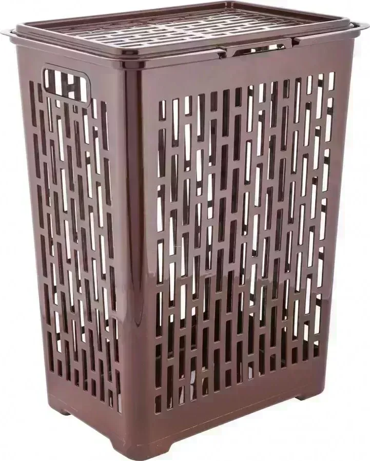 Корзина АЛЬТЕРНАТИВА М7486 Матрица 45л (коричневый)