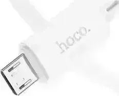 Кабель HOCO (6931474783332) X88 Gratified MicroUSB (m) 1m - белый