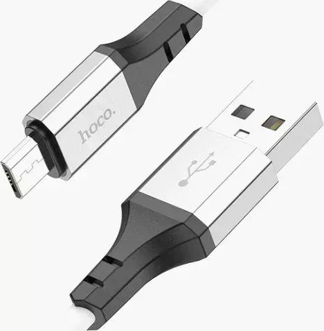 Кабель HOCO (6931474777966) X86 Spear MicroUSB (m) 1m - белый