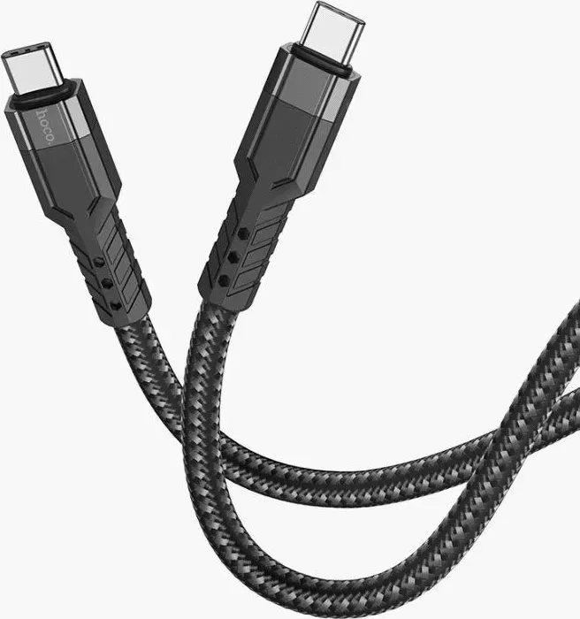 Кабель HOCO (6931474770622) U110 Type-C (m) - Type-C (m) 1.2m - черный