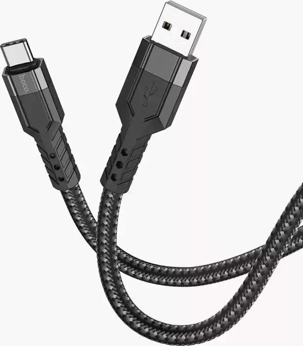 Кабель HOCO (6931474770608) U110 Type-C (m) 1.2m - черный