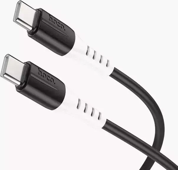 Кабель HOCO (6931474768599) X82 Silicone Charging Type-C (m) - Type-C (m) 1.0m - черный